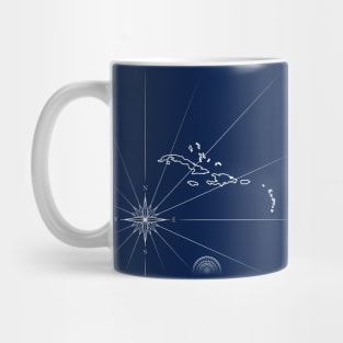 Compass rose Mug